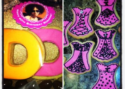 Themed Birthday Favor Cookies