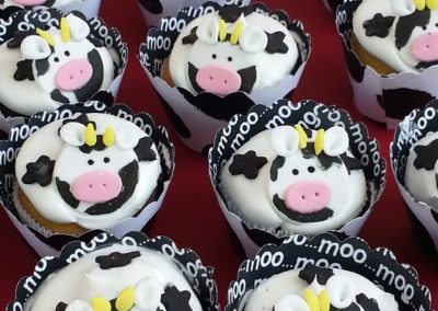 Cow Cupcakes