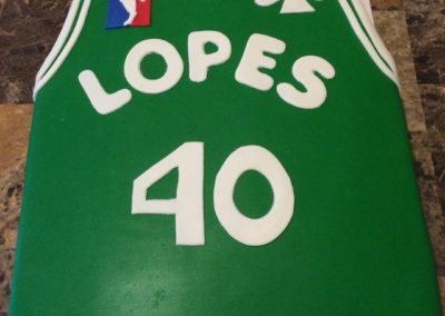 Celtics Jersey Cake