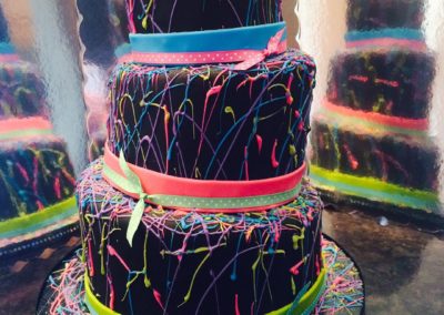 Paint Splatter Cake