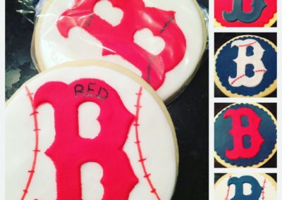 Red Sox Cookies