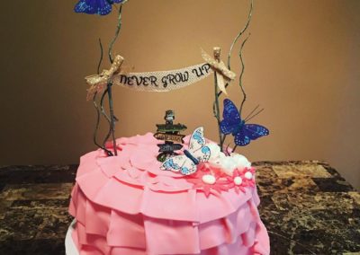 Enchanted Garden Cake