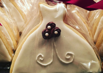 Wedding Gown Cookies